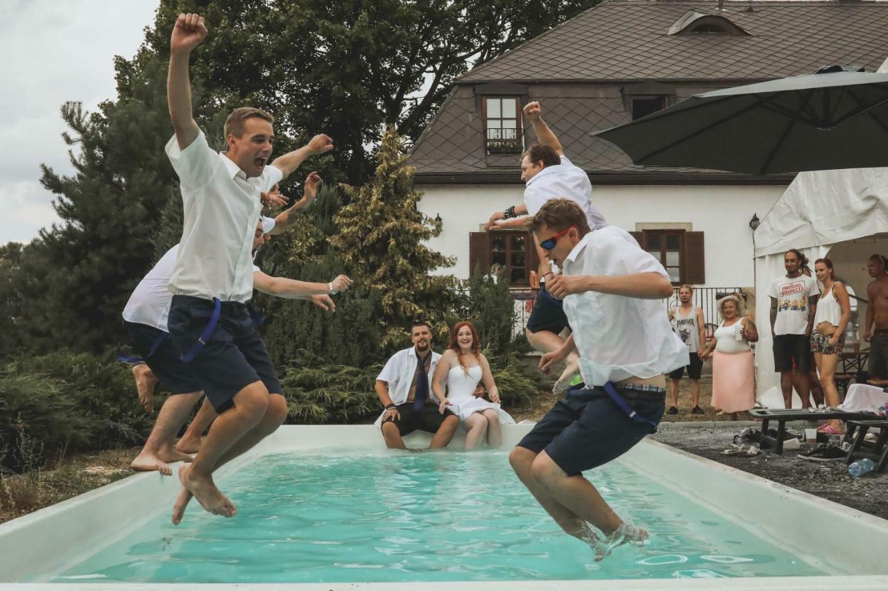 Sancta Katharina Pension Rozvadov Buitenkant foto